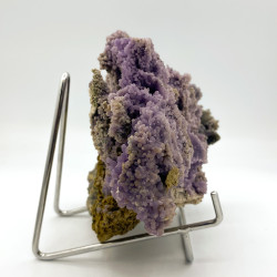 CALCEDOINE VIOLETTE / AGATE GRAPPE BRUTE - PIECE EXCEPTIONNELLE