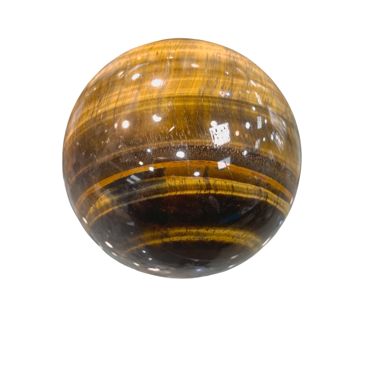 SPHERE/BOULE OEIL DE TIGRE