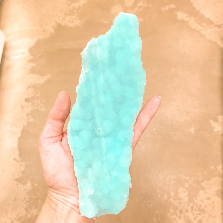 ARAGONITE BLEUE BRUTE...