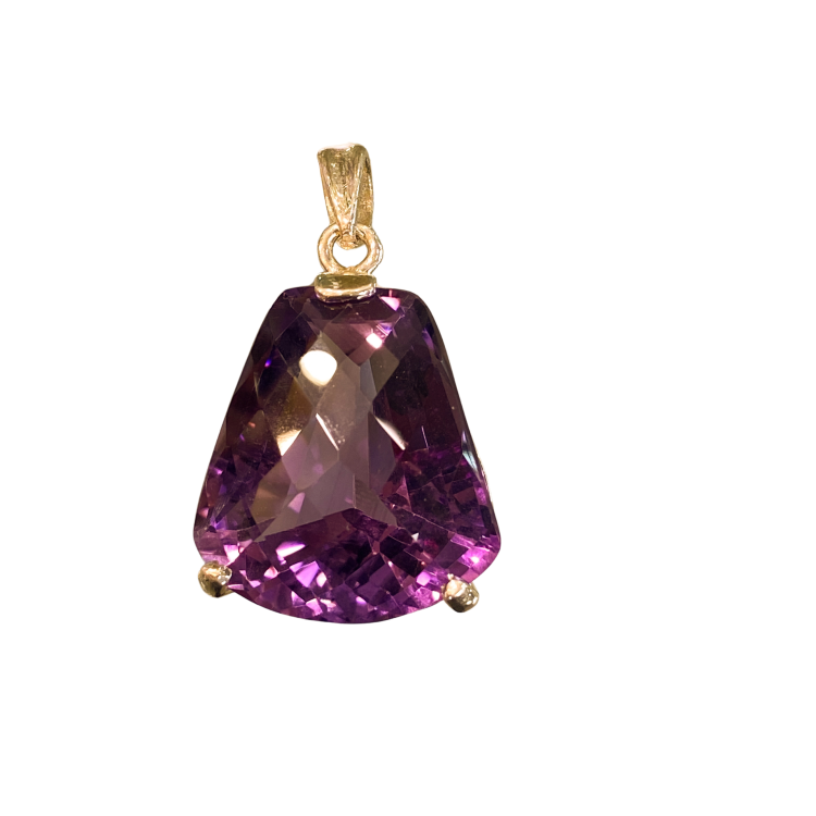 PENDENTIF AMETHYSTE - PIECE EXCEPTIONNELLE