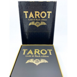 TAROT DE MARSEILLE -TAROT GOLD AND BLACK EDITION