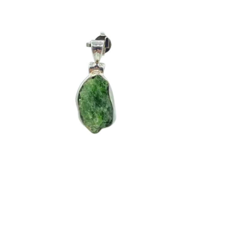 PENDENTIF DIOPSIDE BRUT