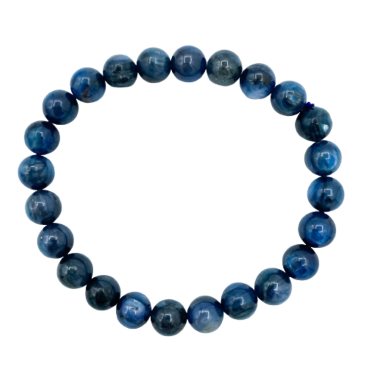 BRACELET CYANITE 8 MM