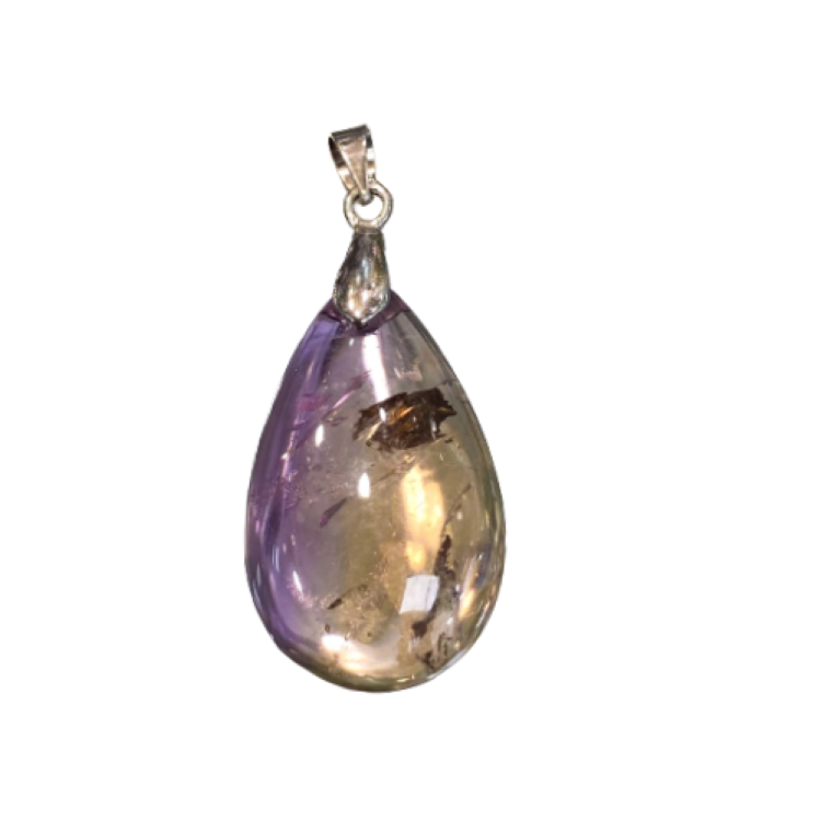 PENDENTIF AMETRINE CABOCHON